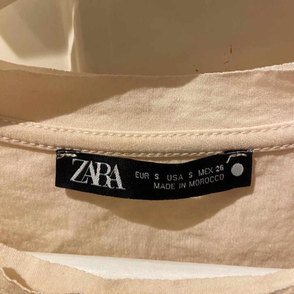 Beige långärmad topp - 91