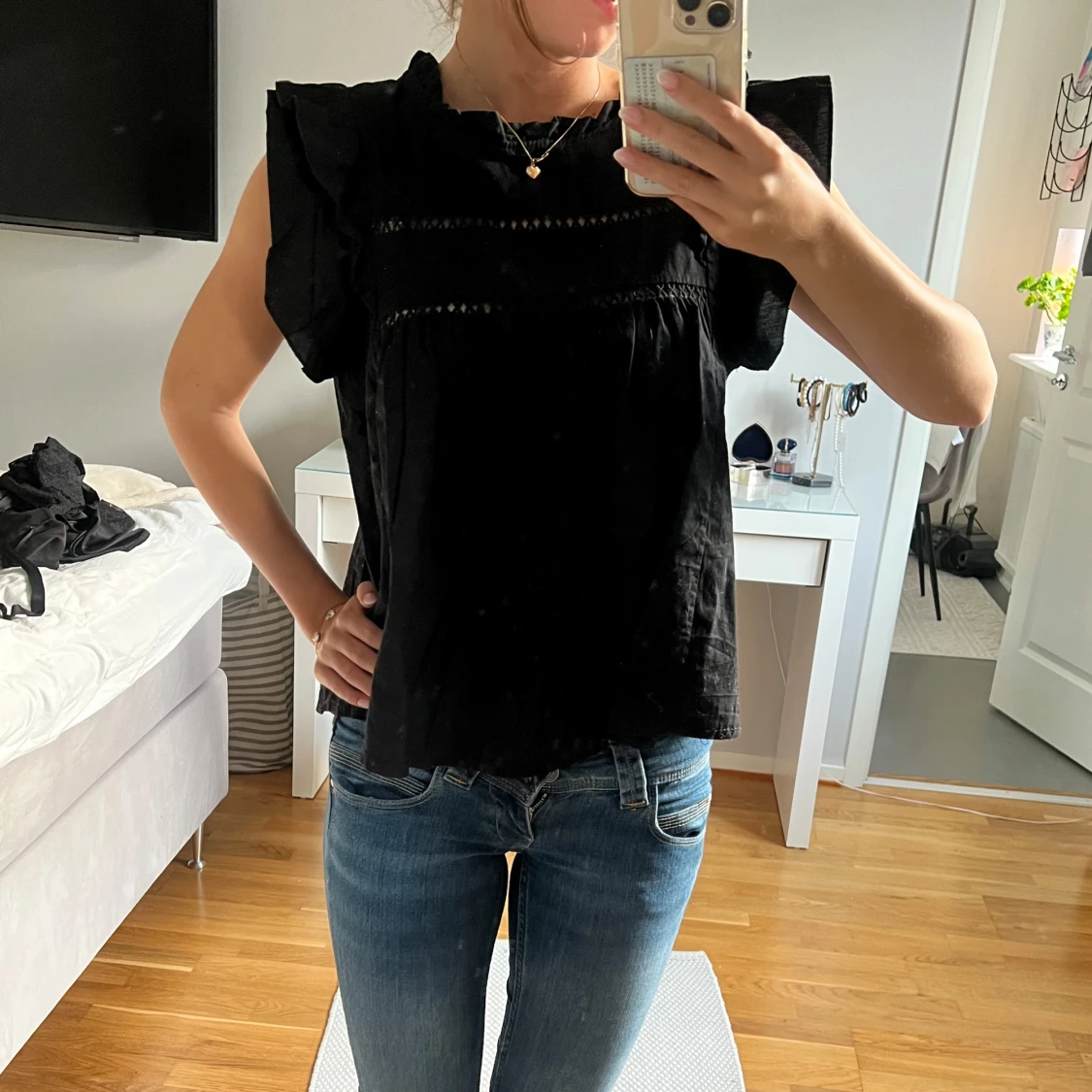 Lyxig topp 🤍🤍 - 90