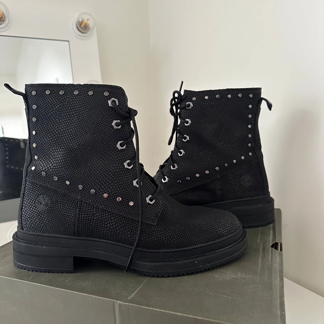 Svarta kängor från Timberland