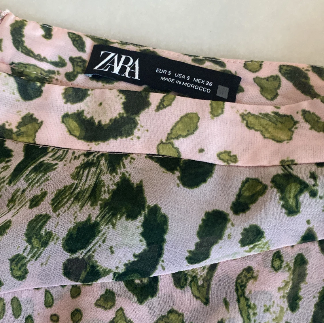 Leopard kjol ifrån ZARA 🐆💚🩷 - 91