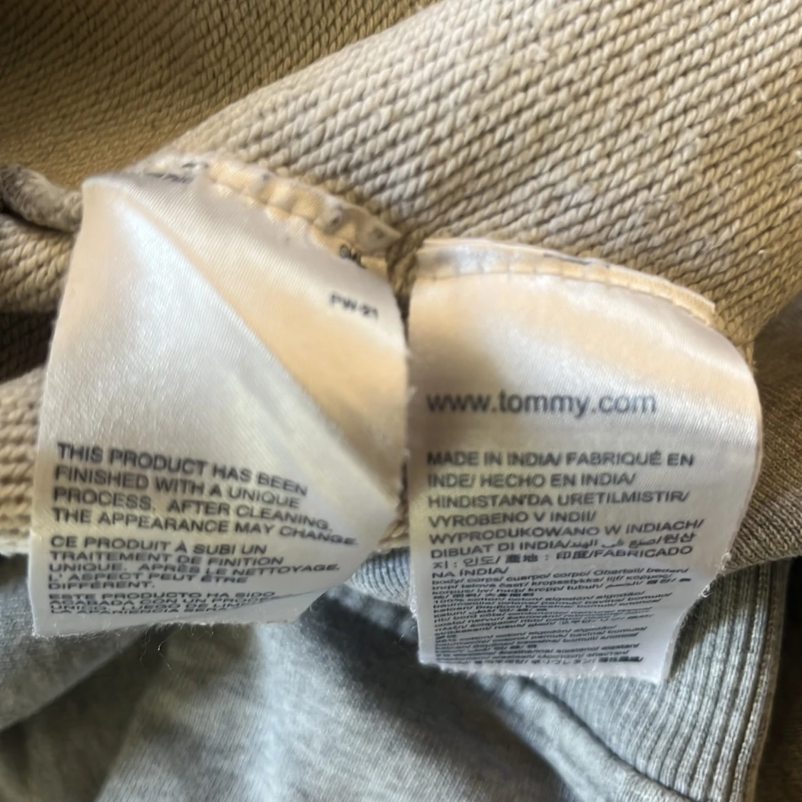 Grå sweatshirt från Tommy Hilfiger - 91