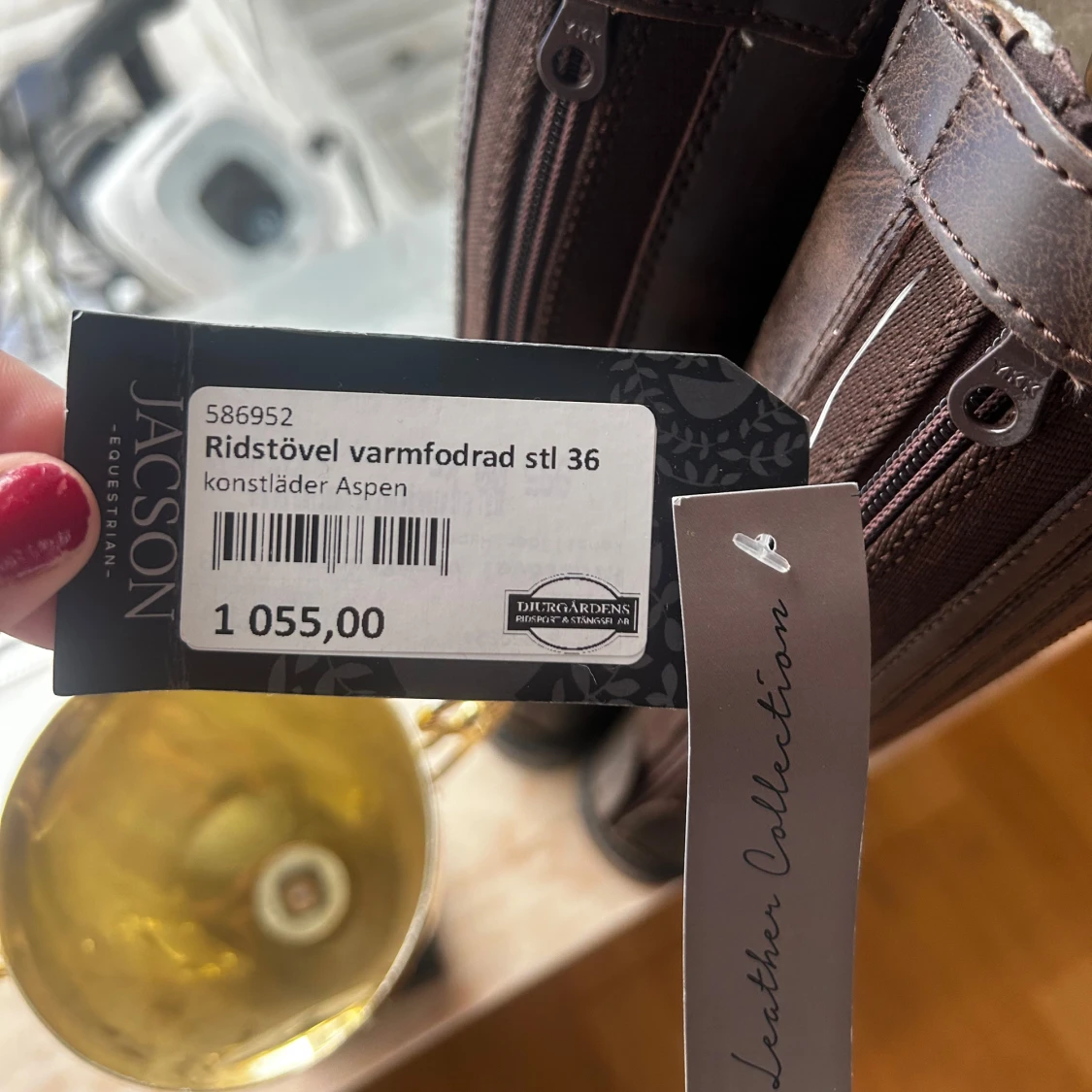 Bruna ridstövlar från Jacson - 92