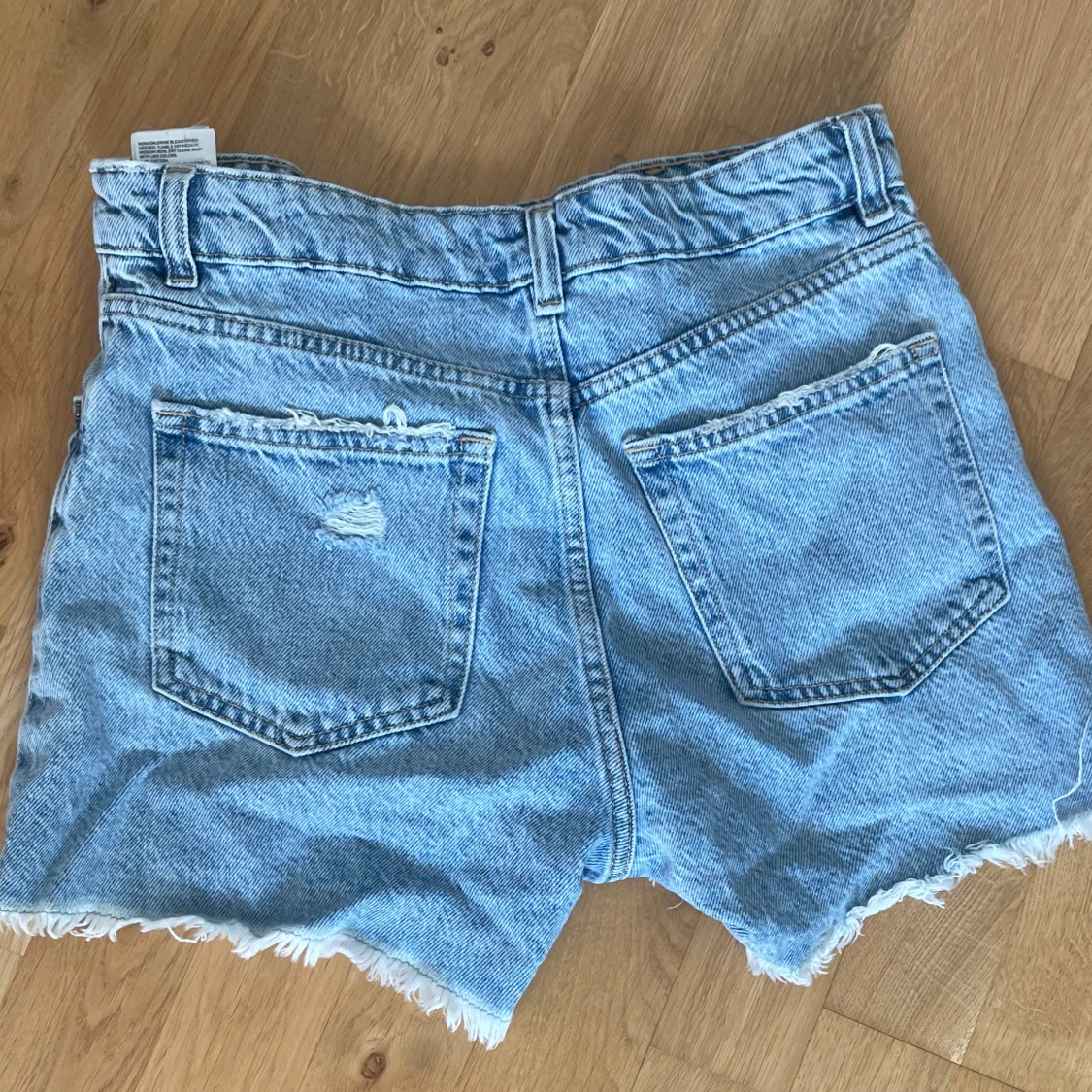 Blåa jeans shorts  - 90