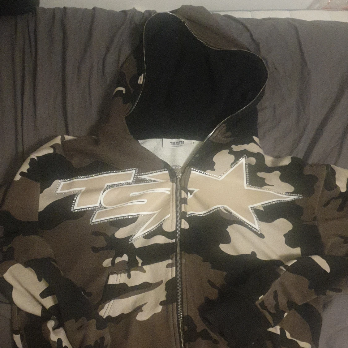Trapstar zip hoodie