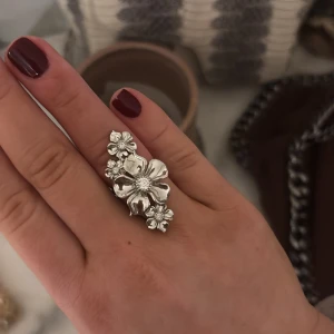 Ioaku ring  - Silvrig nästan oanvänd ring från populära Ioaku🥹🥹💖💖