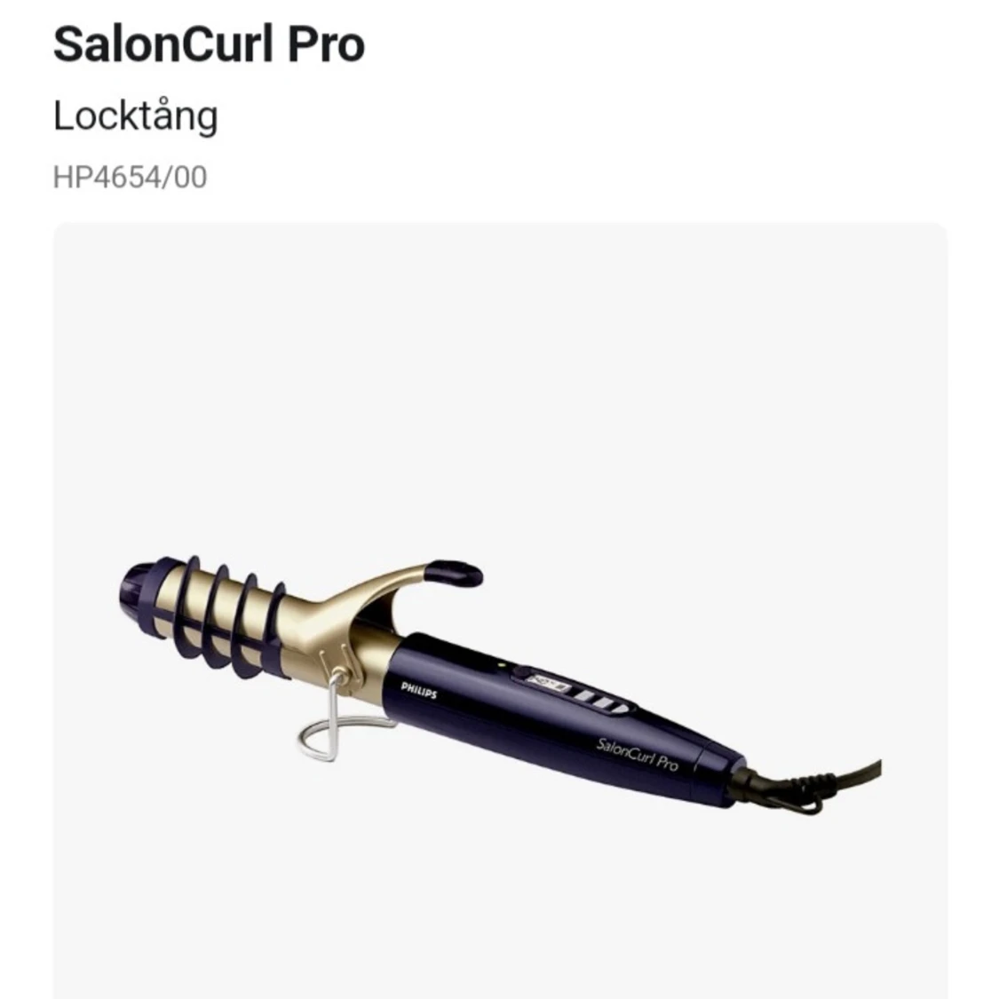 Olika locktång - 90