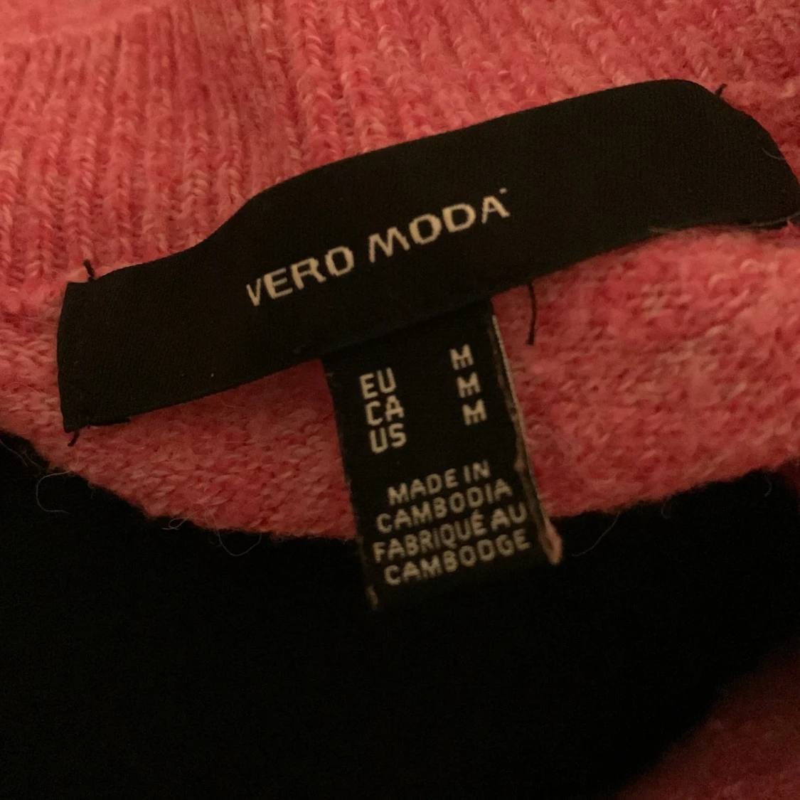 Rosa stickad tröja från Vero Moda - 3