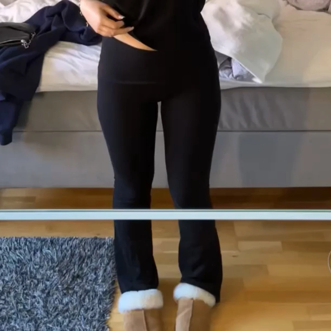 Svarta yogapants