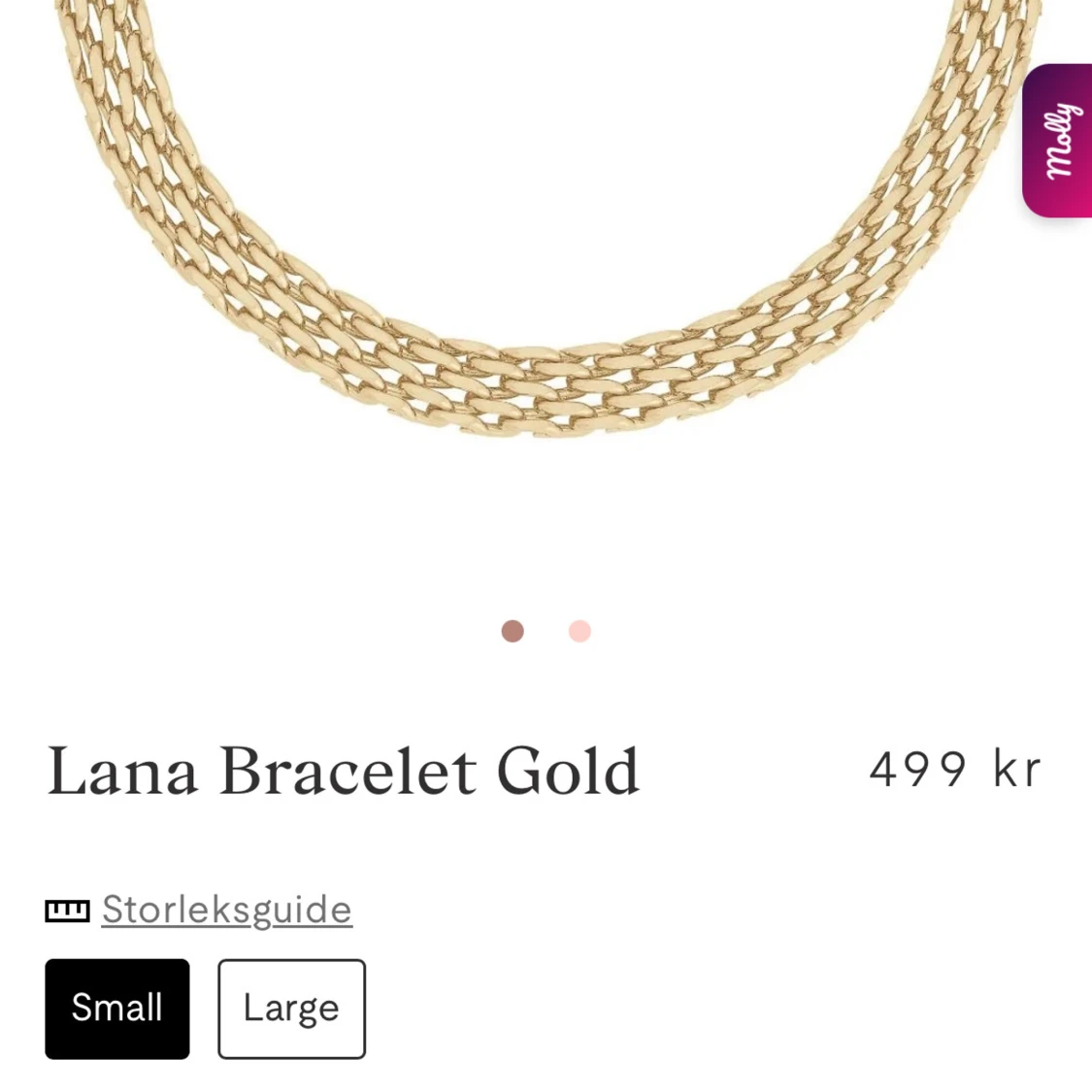 Guldarmband från Edblad - 92