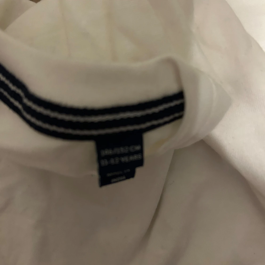 Vit långärmad tröja från Gant