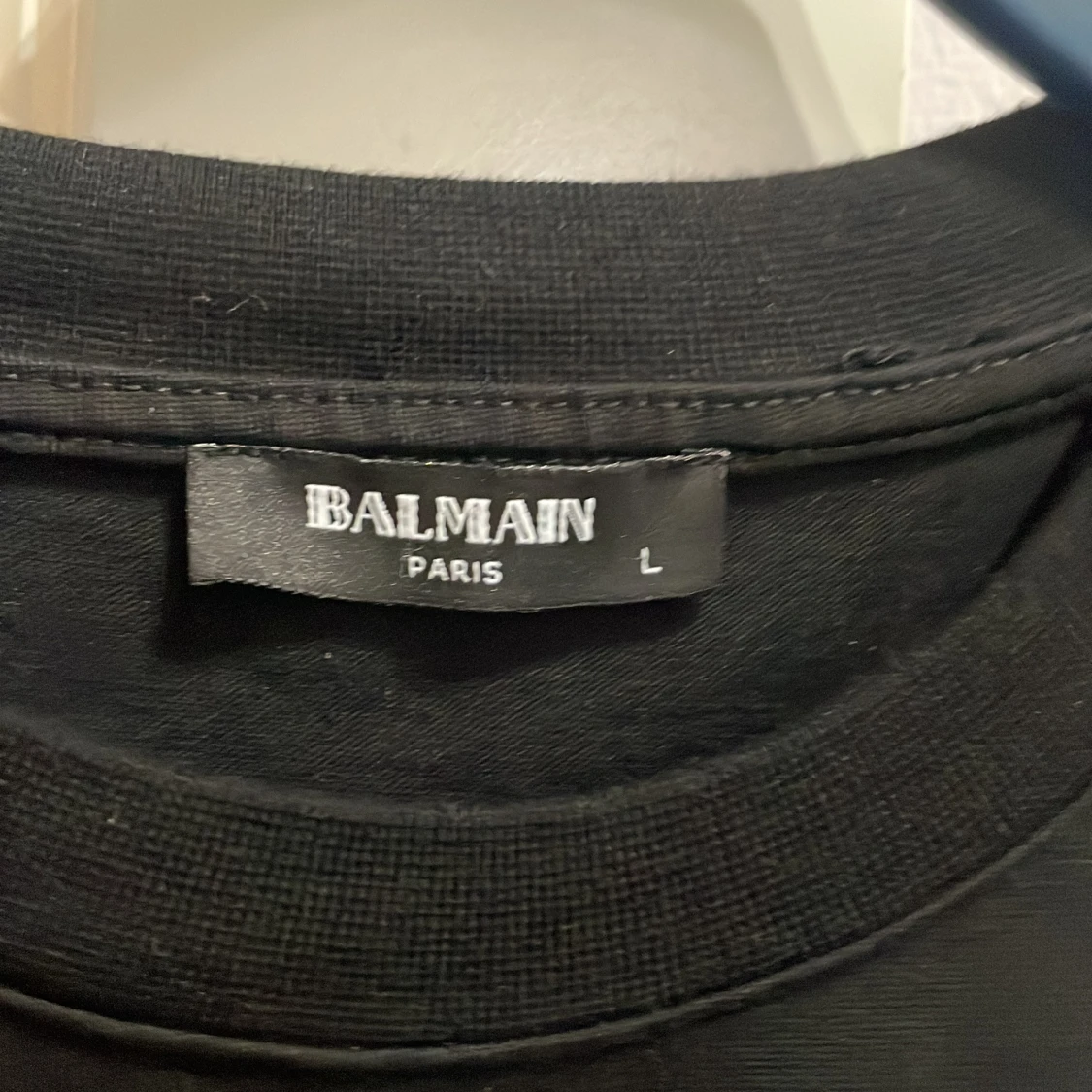 Svart t-shirt från Balmain - 91