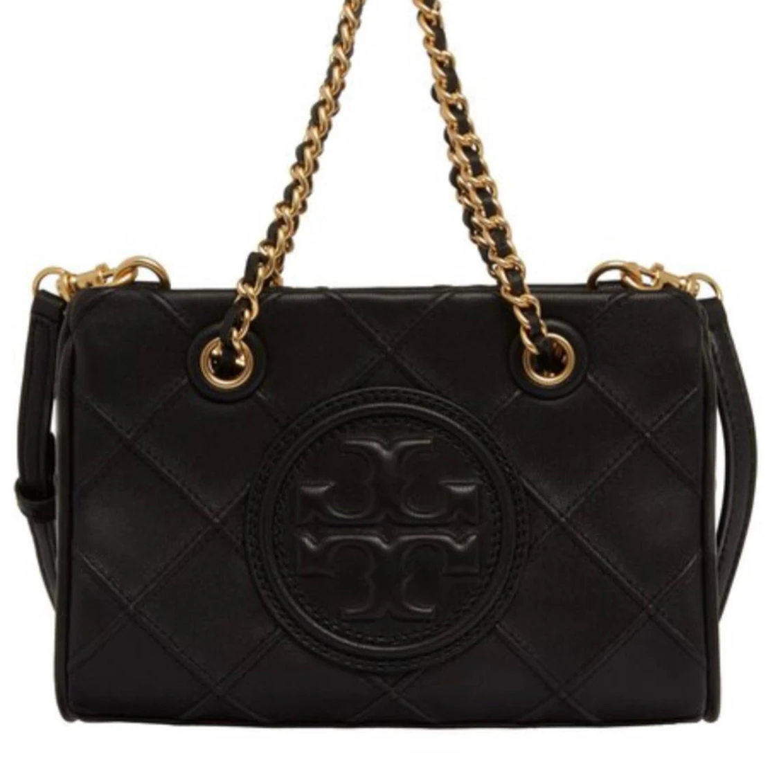 Fin och äkta Tory Burch väska med guldkedjedetaljer😍 - 90
