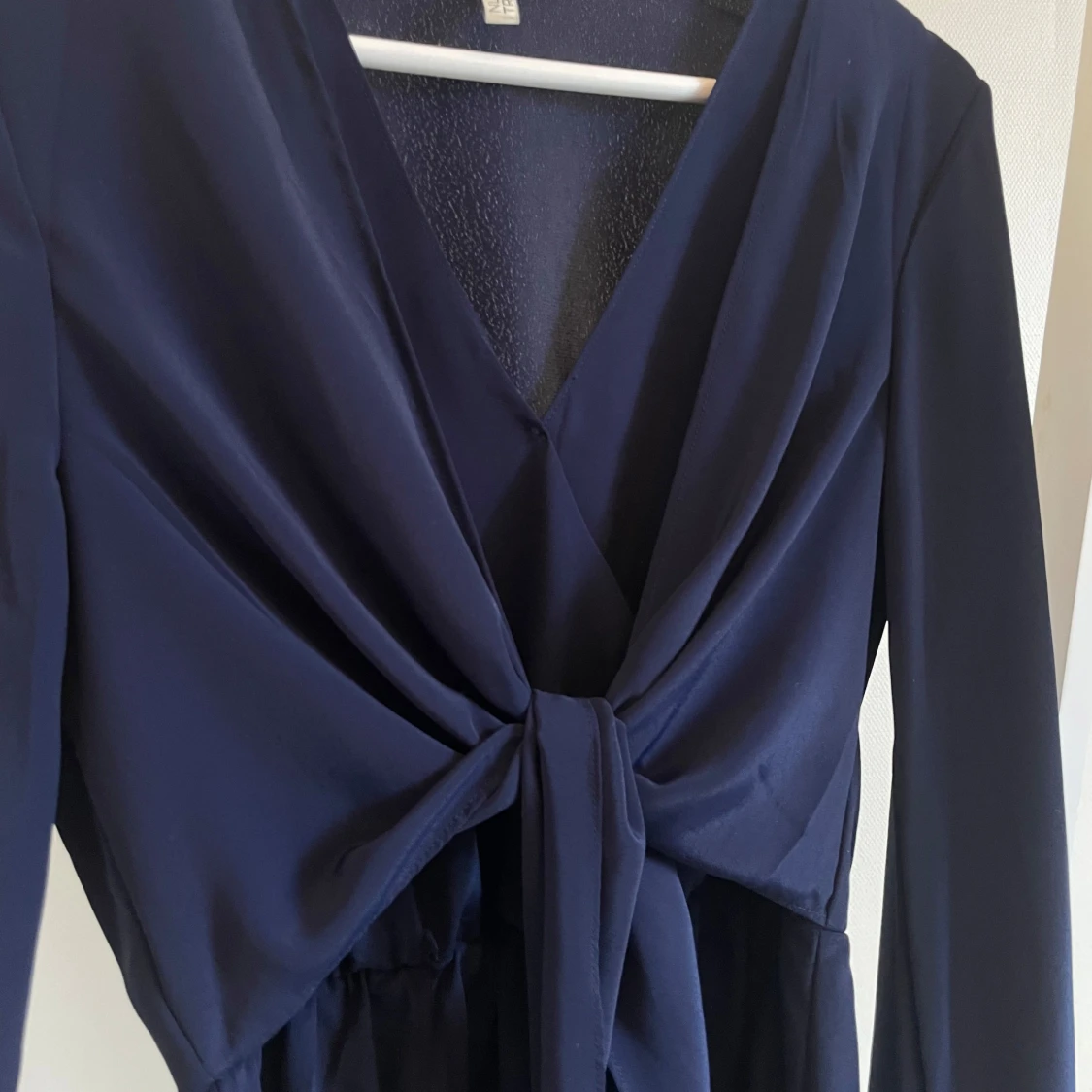 Marinblå klänning - 90