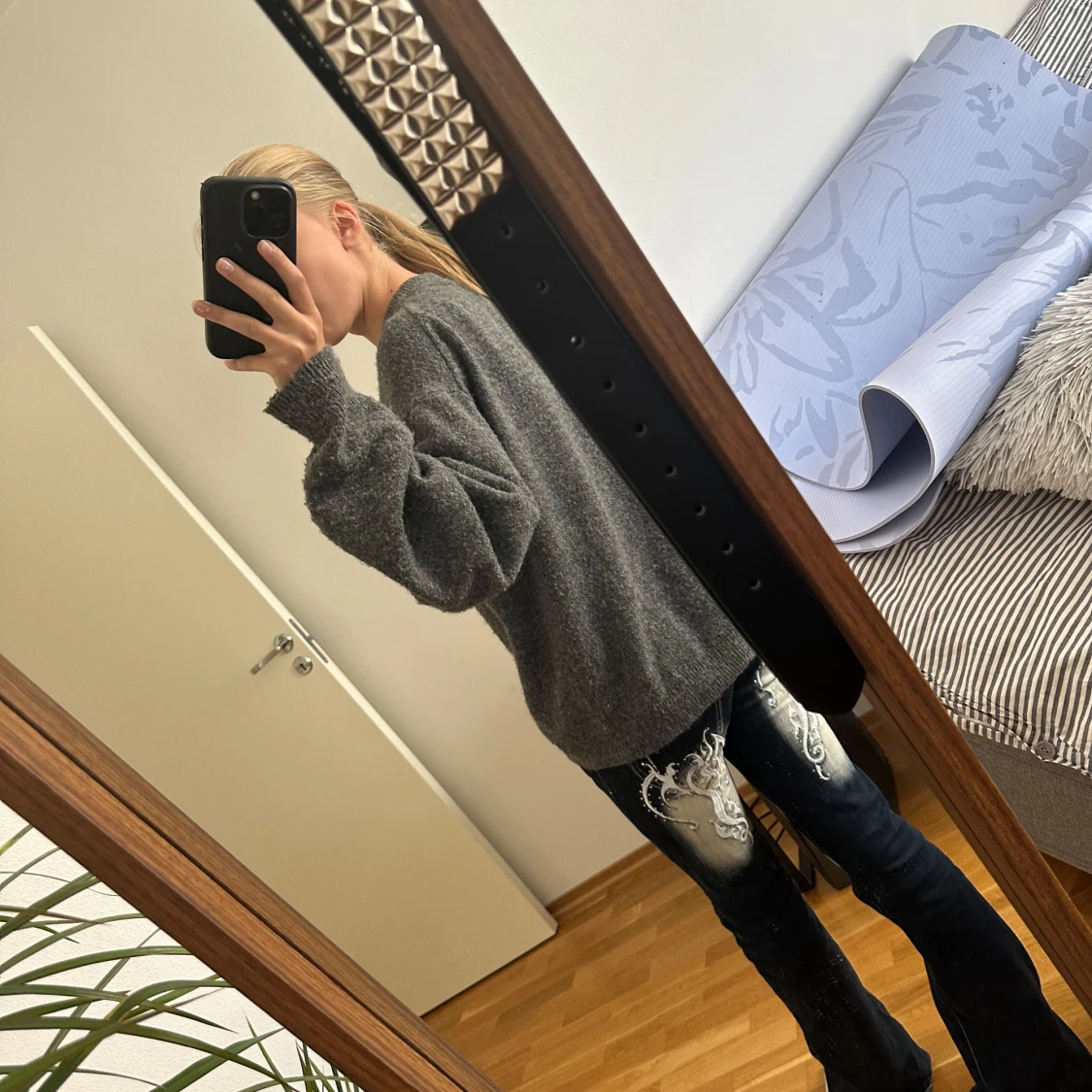 Stickad tröja❤️ - 90