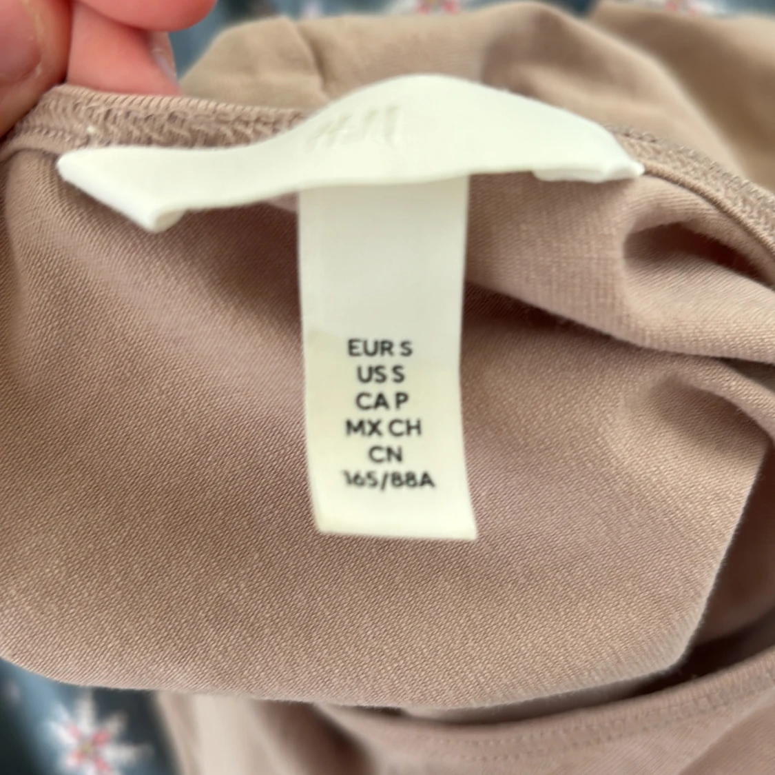 Beige långärmad topp - 90