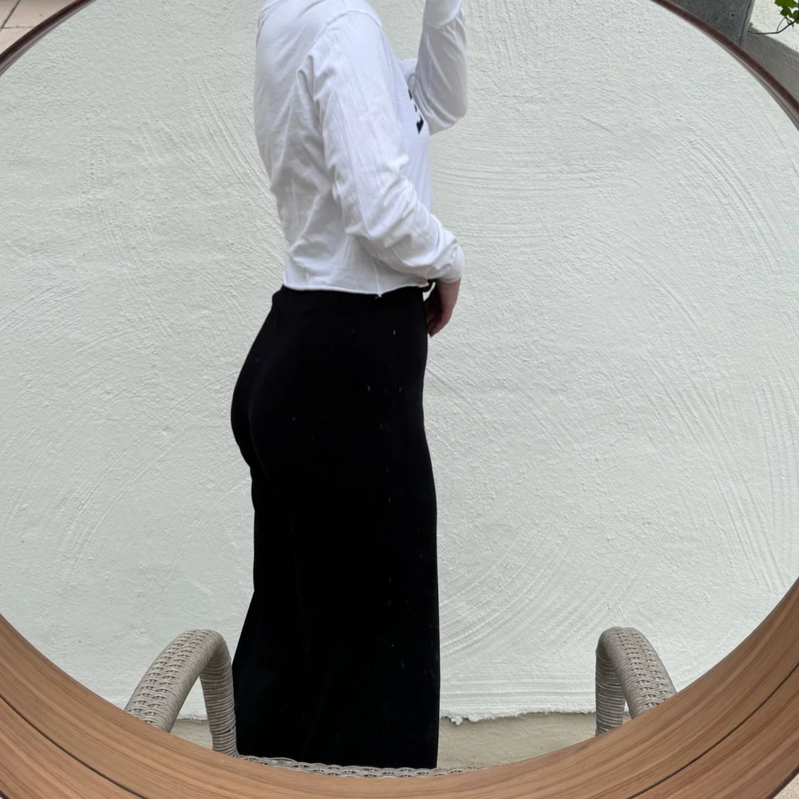 Vit croppad tröja från Capeblue - 90