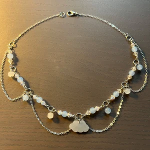 Blue cloud necklace  - Handmade cloud necklace.🎀