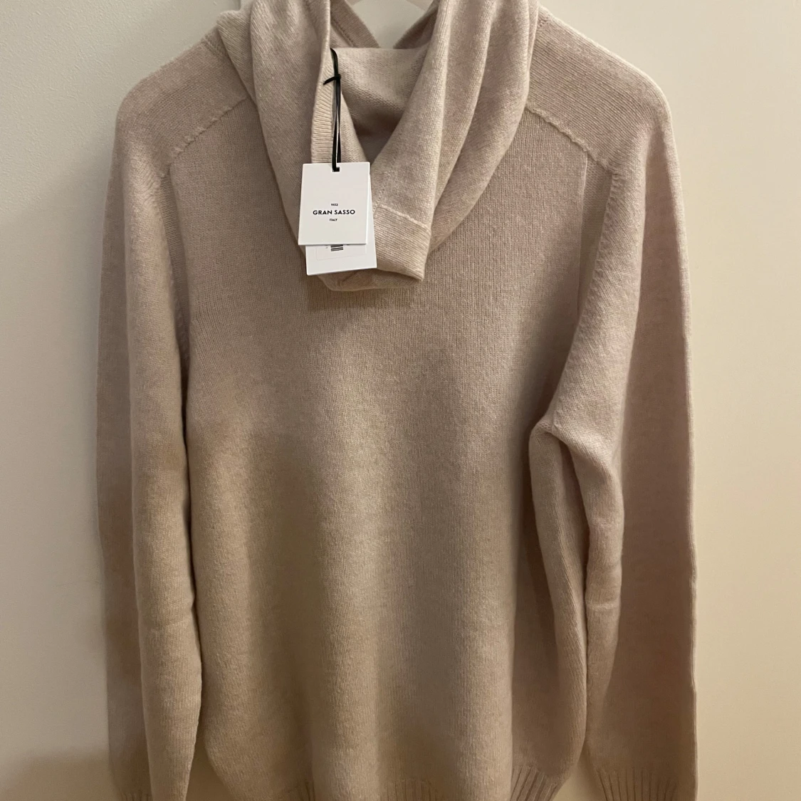 Beige hoodie från Gran Sasso storlek L - 90