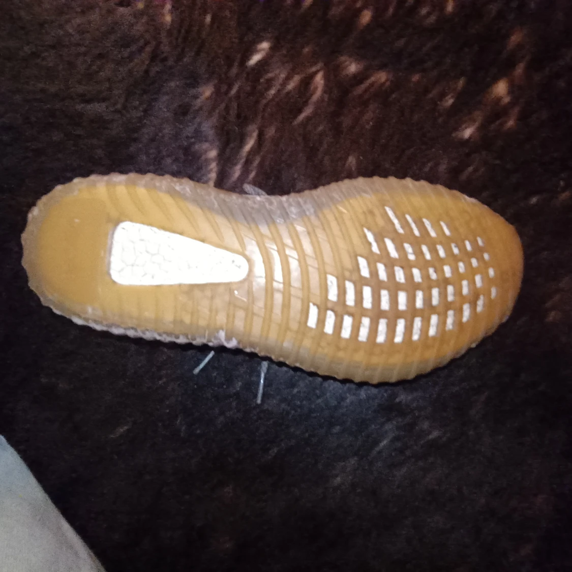 Adidas Yeezy Boost 350 V2 i grå och orange - 93