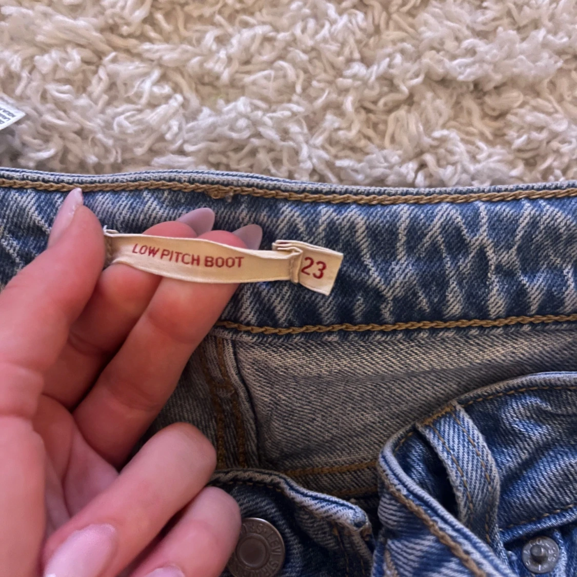 Ljusblåa jeans från Levi's - 91