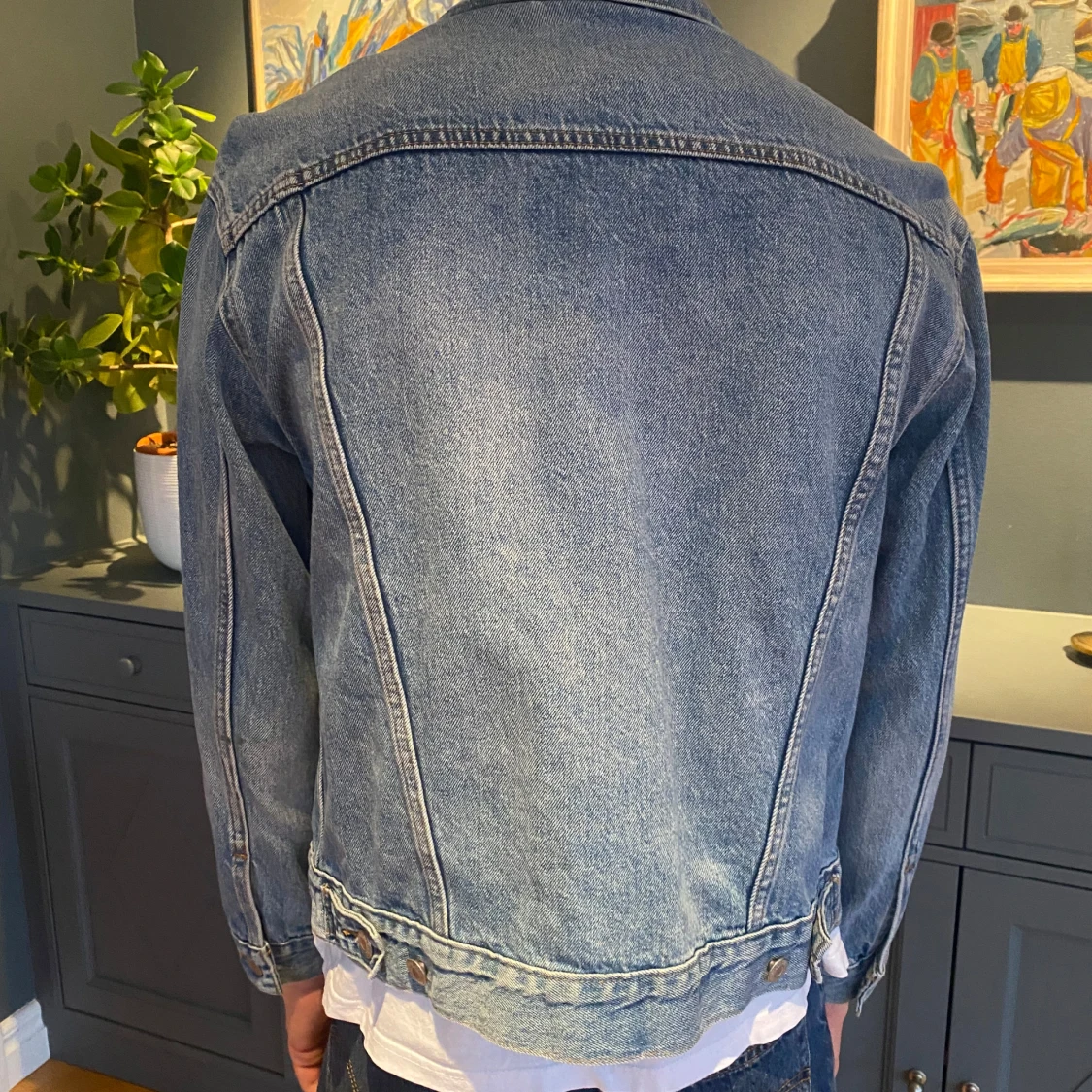 Blå jeansjacka från Levi's - 91