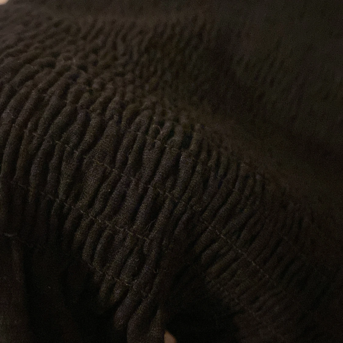 Svart ribbad topp från H&M - 91