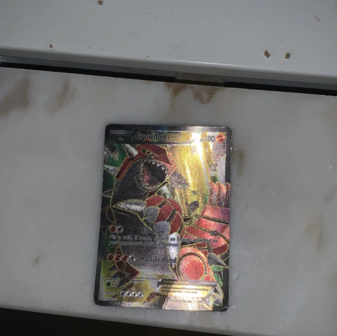 Groudon EX Pokémonkort - 91