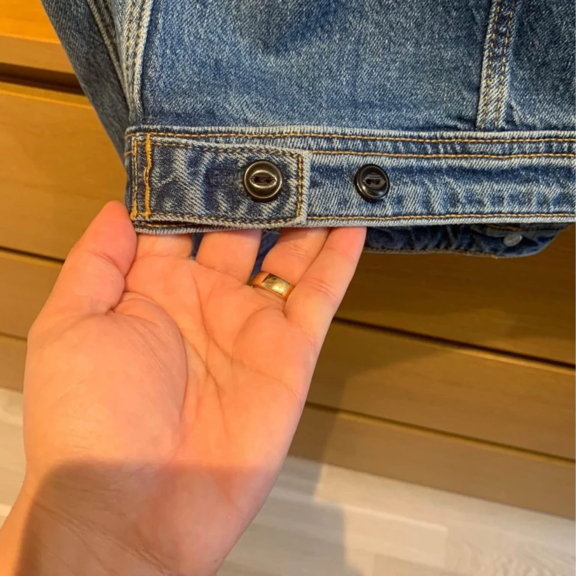 Blå jeansjacka från Lee - 91