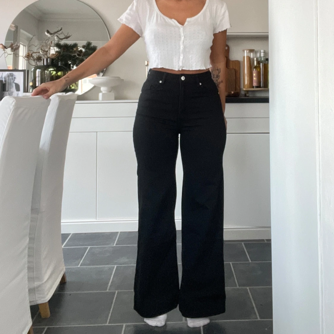 Svarta byxor från H&M