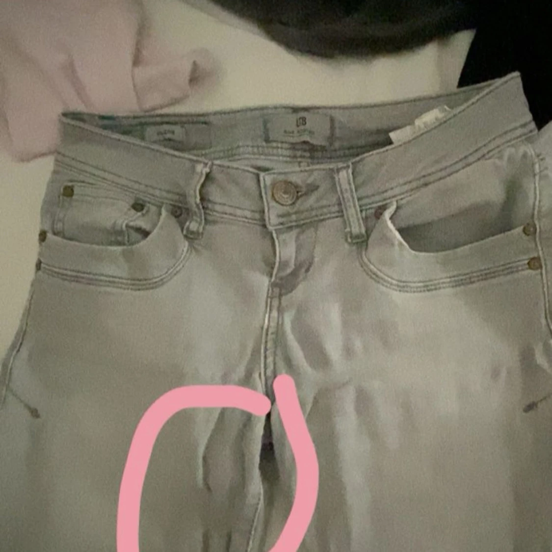 Ljusgråa Ltb jeans  - 91