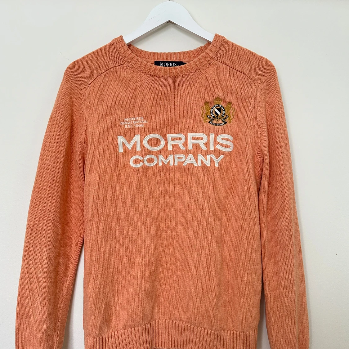 Persikofärgad tröja från Morris