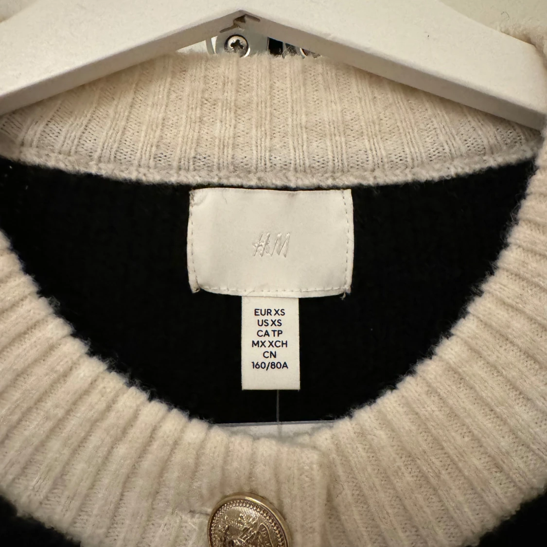 Svart och vit kofta från H&M - 91
