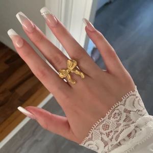 bow ring - såld❤️