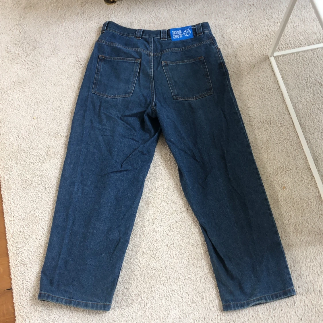 Mörkblåa baggy jeans från big boy - 90
