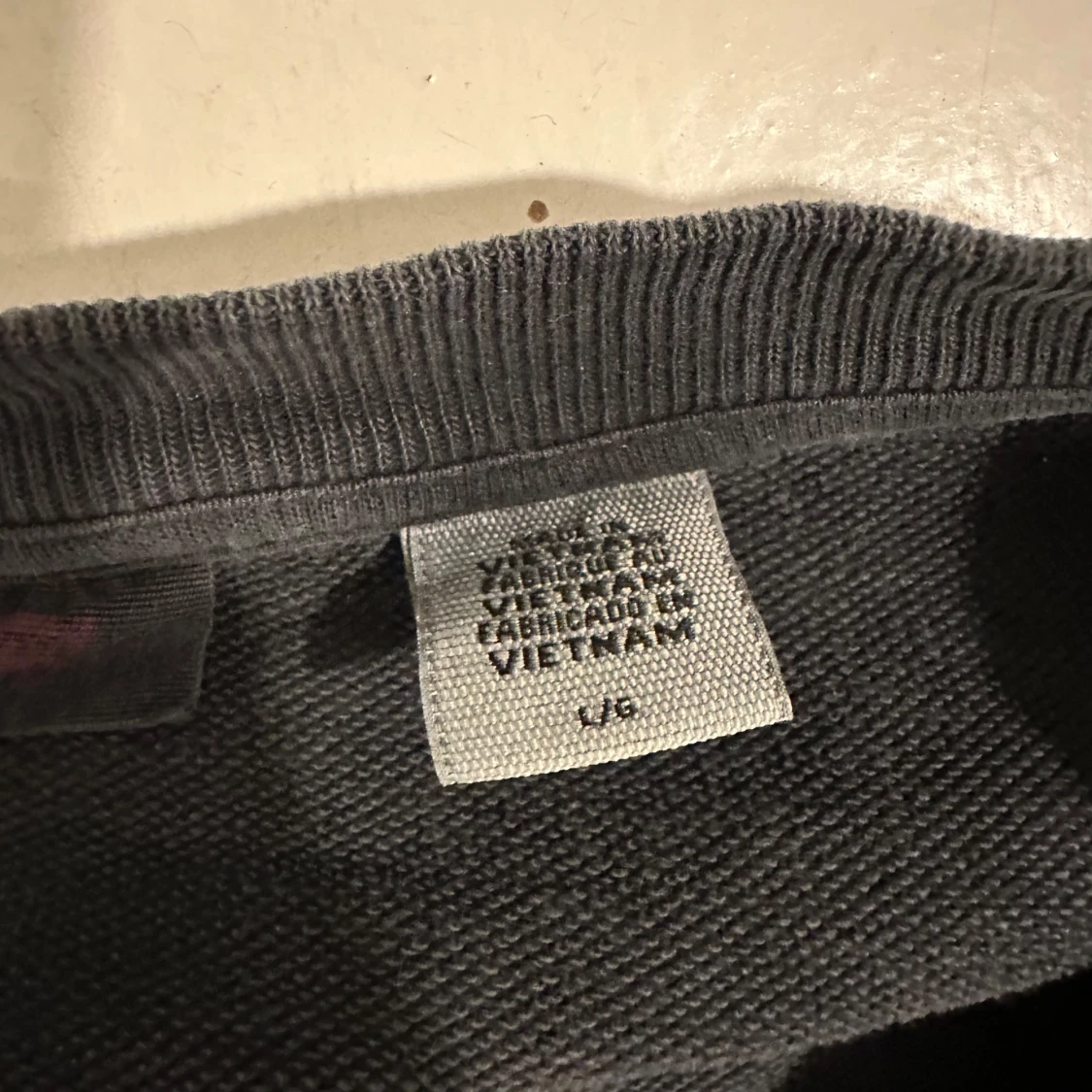 Grå Acid Wash Baggy Levi’s Sweater - 92