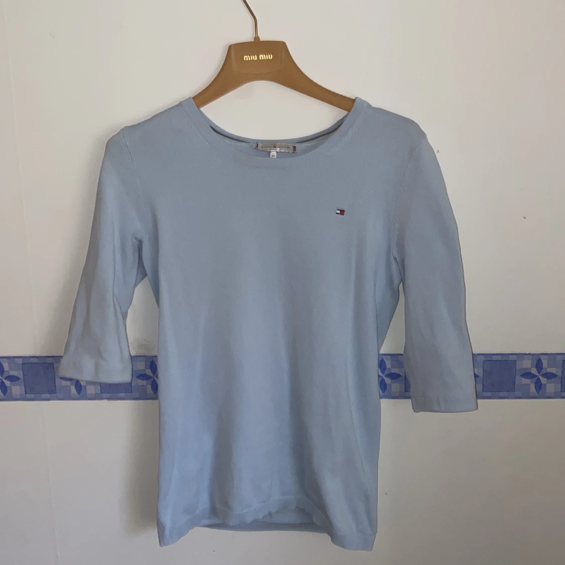 Tommy Hilfiger 3/4 ärmad tröja! - 90