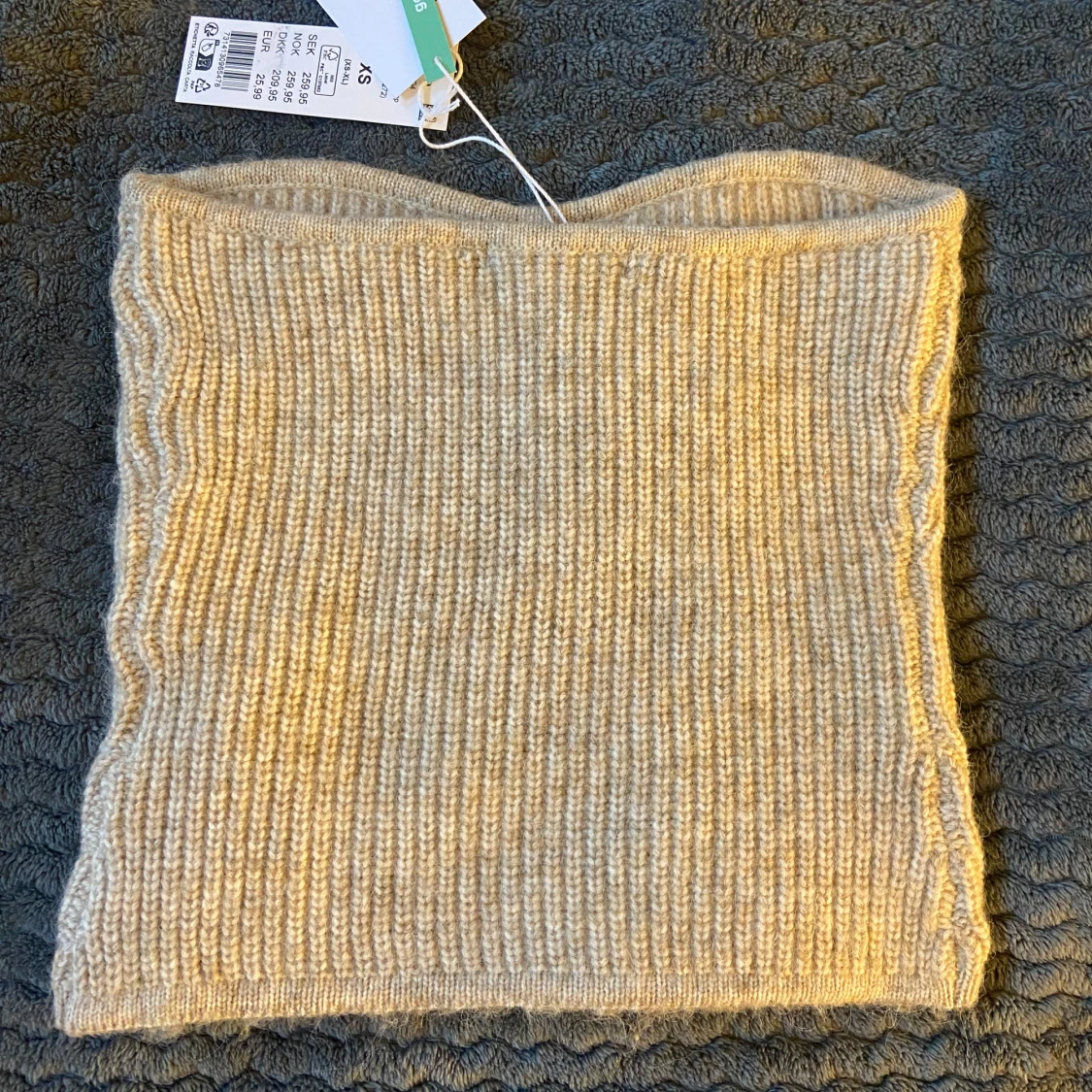 Stickad tube top  - 90