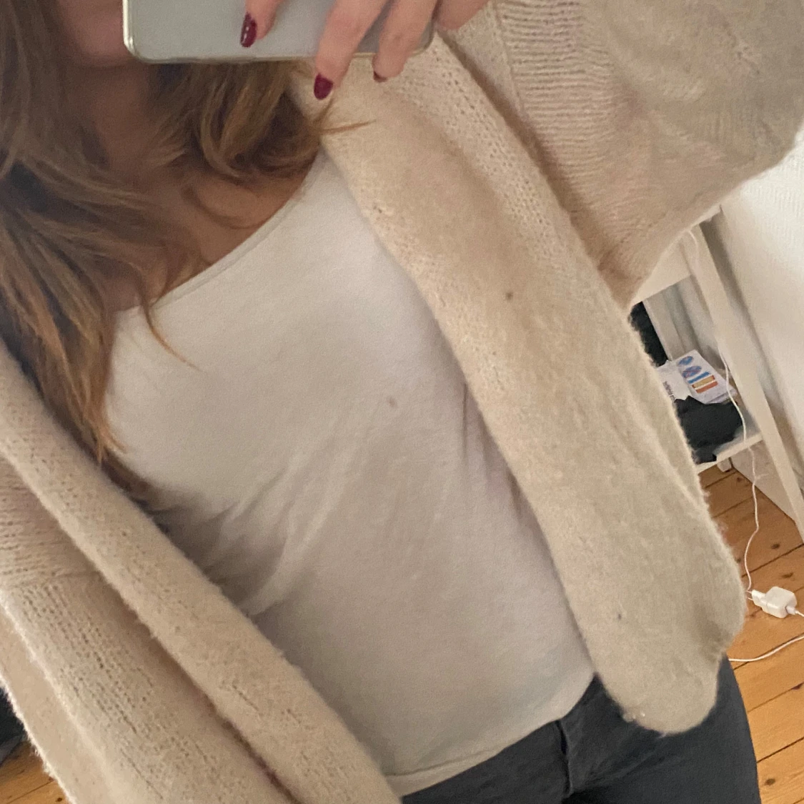 Stickad kofta från Lindex  - 90