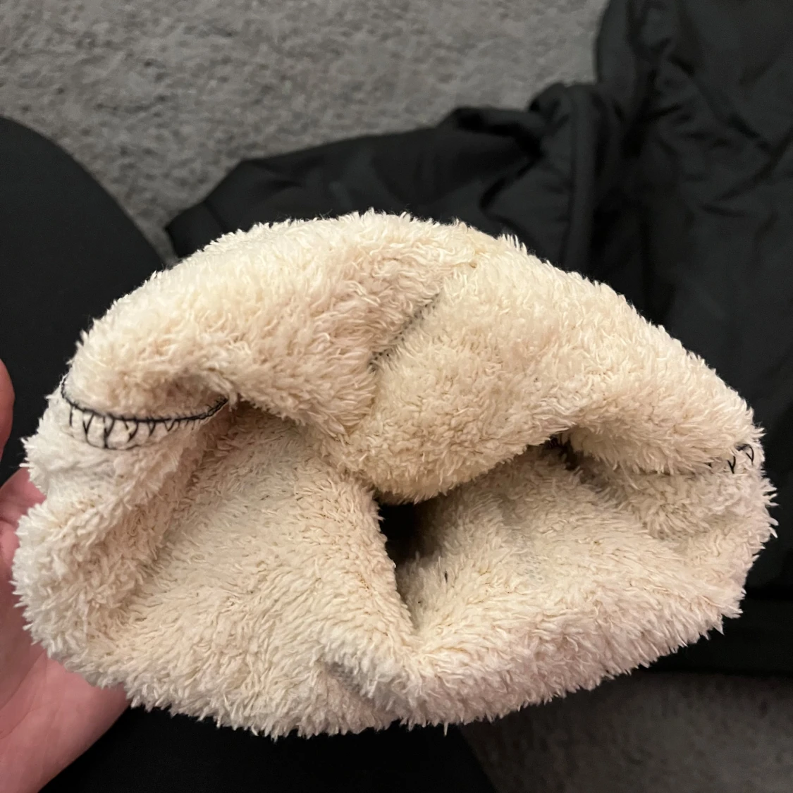 Svarta termobyxor med fleecefoder - 90