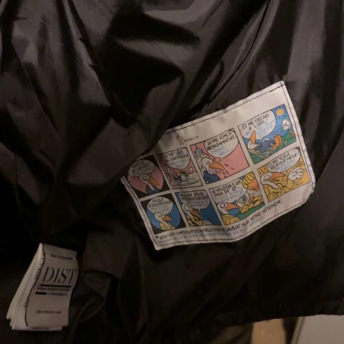 Svart moncler puffer väst med NFC - 92