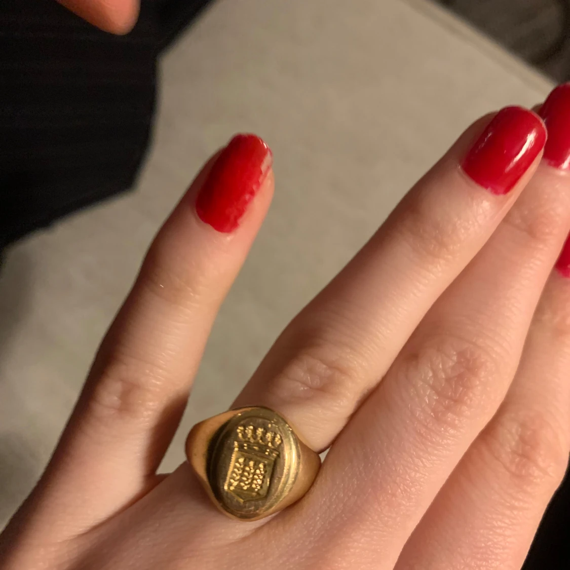 Mörner af Morlanda - Vapenring 18k - 91