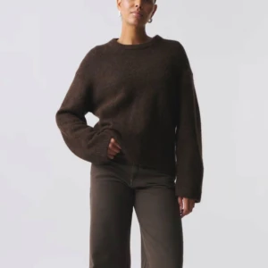 Gina sticka tröja - Brun stickad tröja från gina tricot som tyvärr inte kommer till användning 🤎Näst intill oanvänd