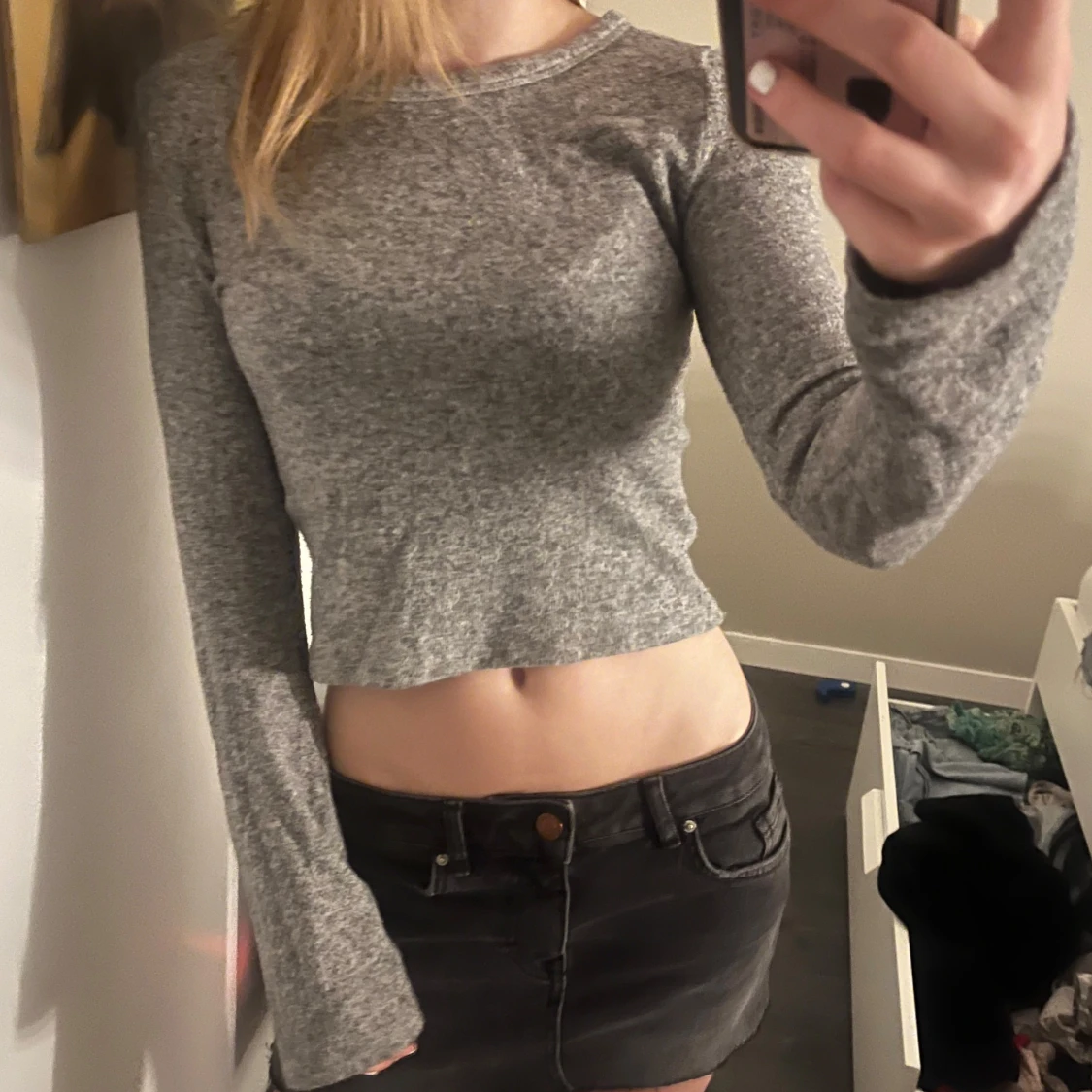 Långärmad topp - 90