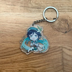Genshin impact Venti keychain - Venti keychain, good condition, never used and still has plastic film on both sides c: