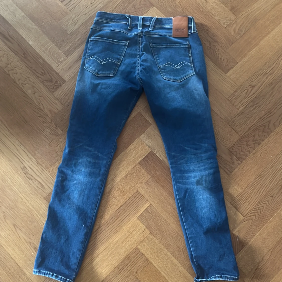 Replay jeans anbass med slitningar - 90