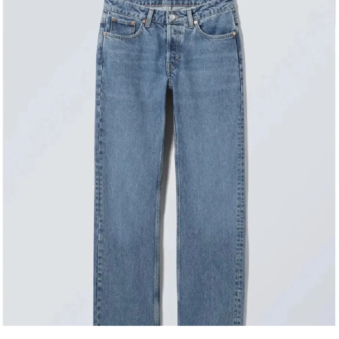 Blå jeans från Weekday