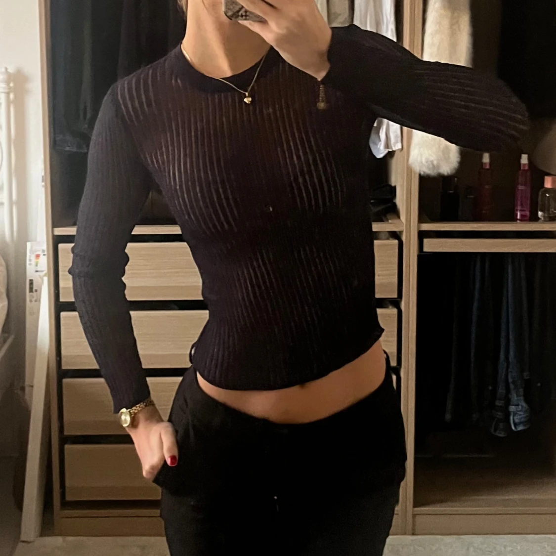 Långärmad topp - 91