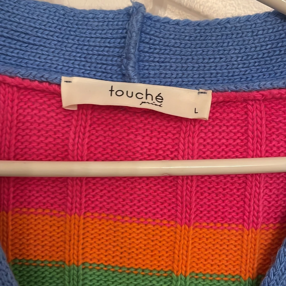 Färgglad kofta från Touché - 90