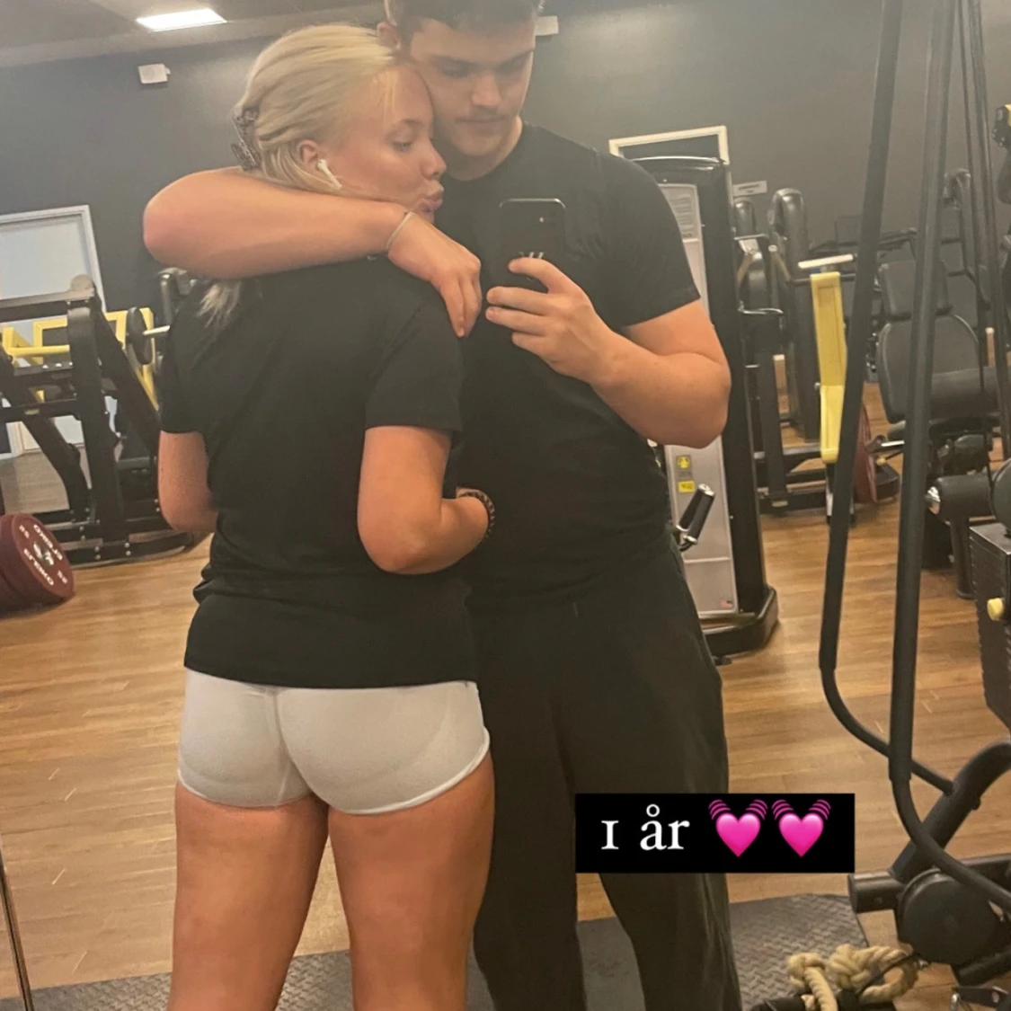 Krämvita gym shorts🤍 - 91