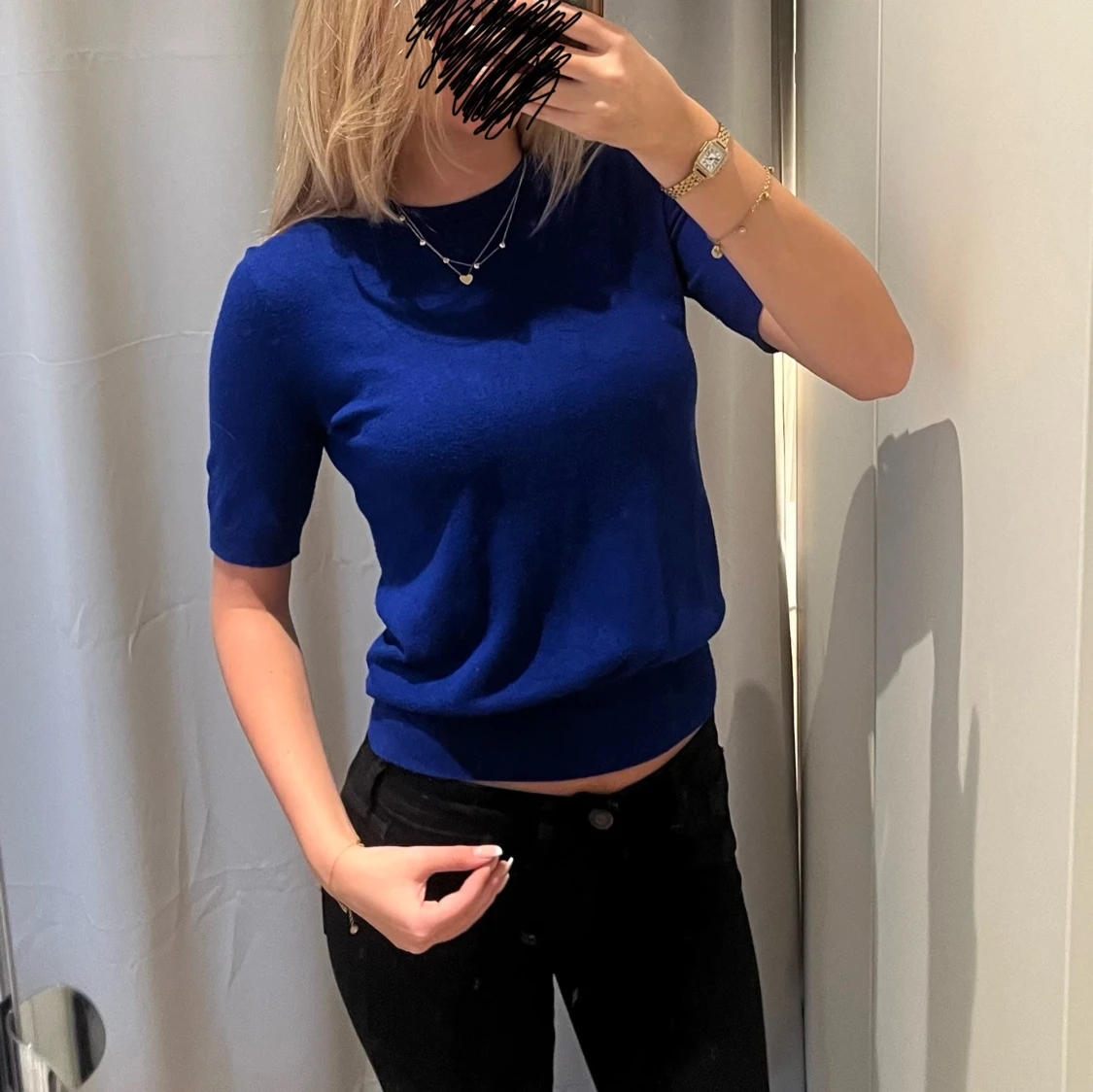 Blå Zara tröja - 92